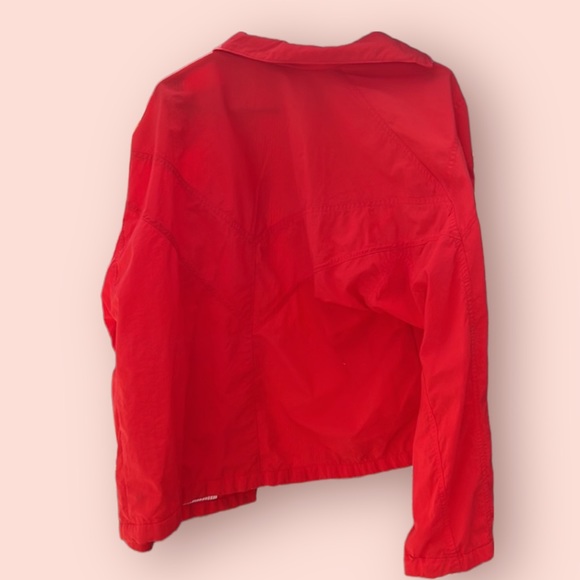 On Your Mark Red Vintage Jacket 1980s/1990s - Picture 2 of 3
